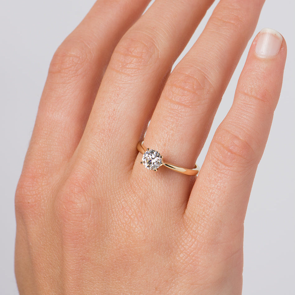 Classic Solitaire Ring 2