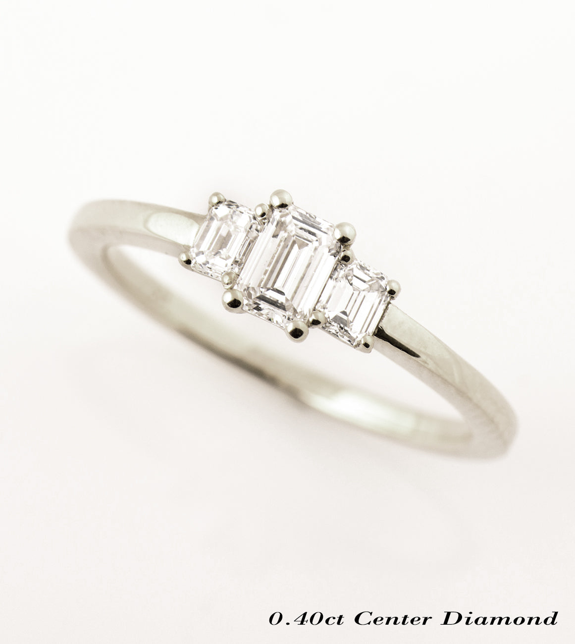 The 3 Stone - Emerald Cut