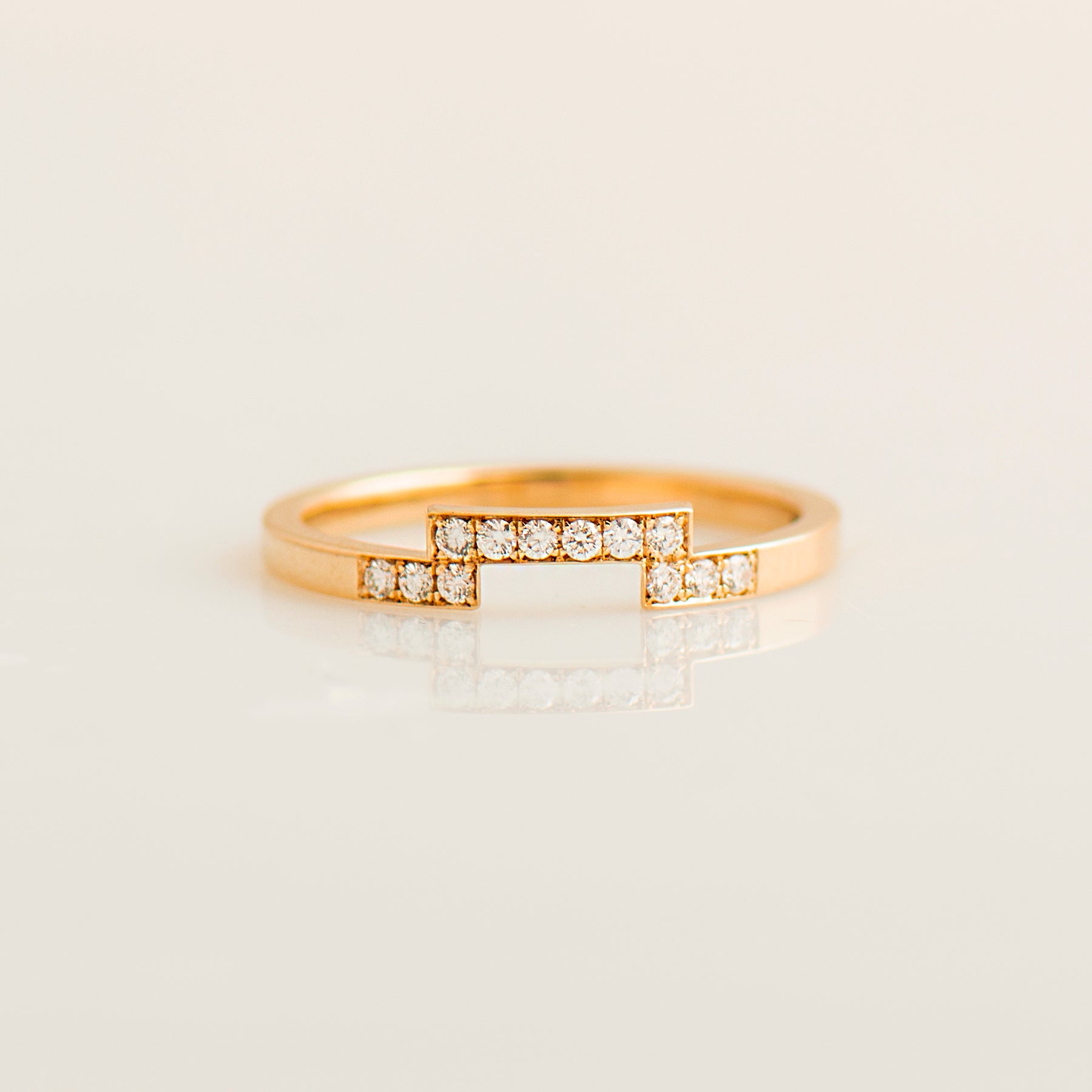 Tetris Diamond Ring