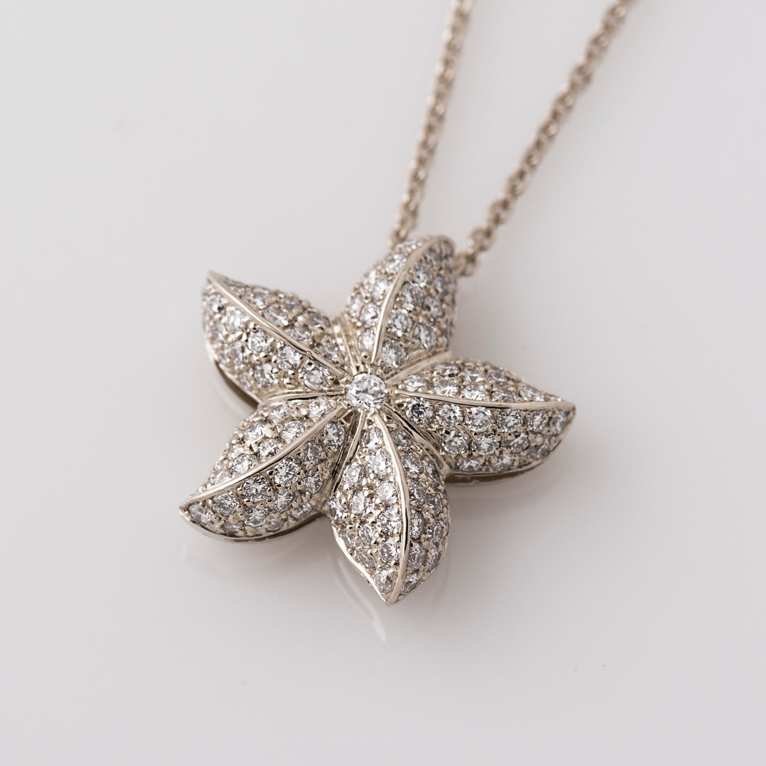 Starfish Diamonds Necklace