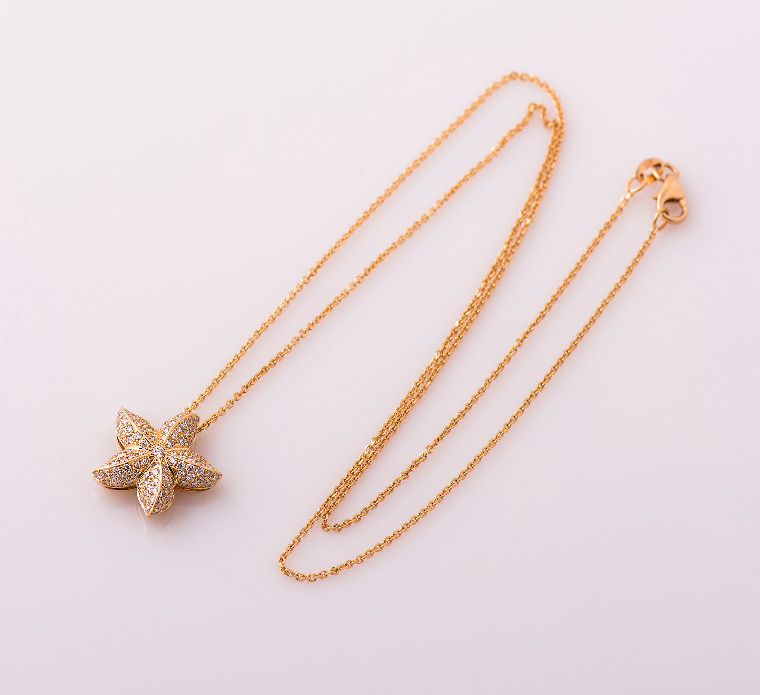 Starfish Diamonds Necklace