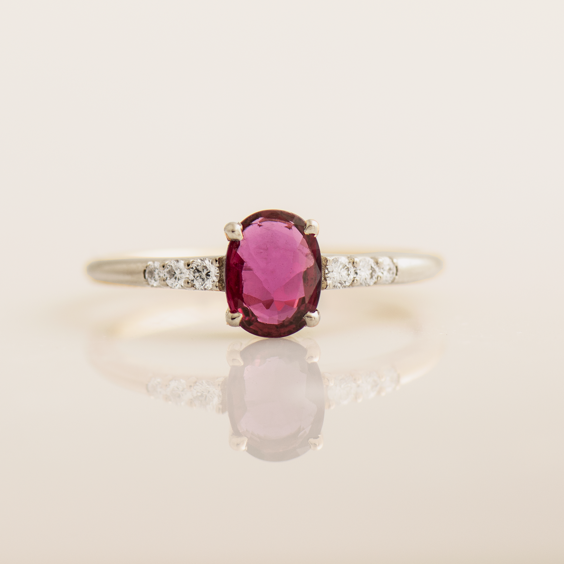 Ruby Engagement Ring