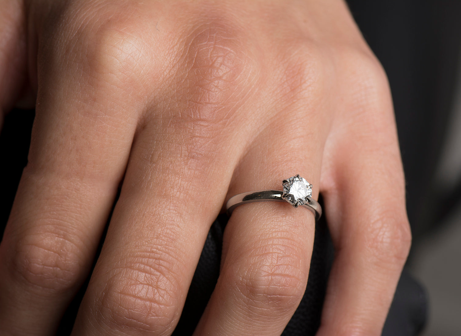 The signature 6 Prong Ring