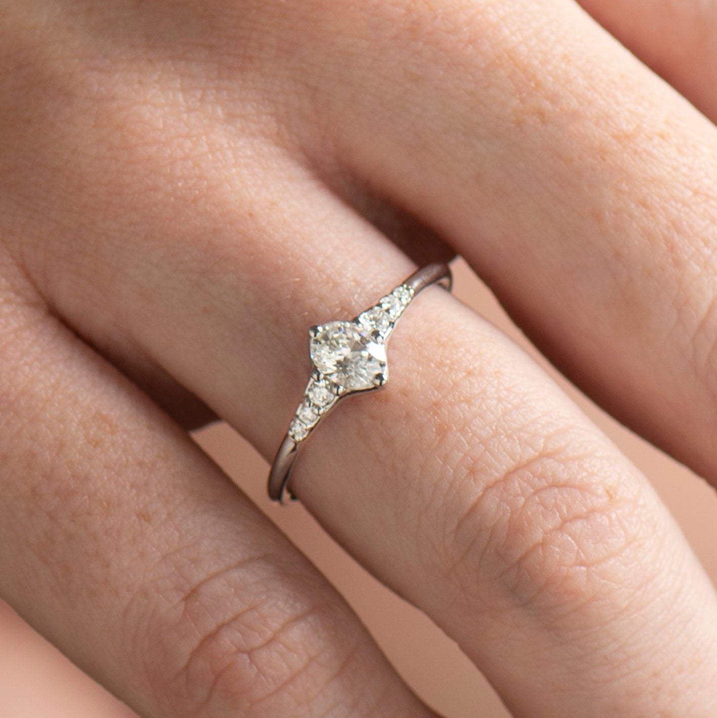 Tapered Oval Ring