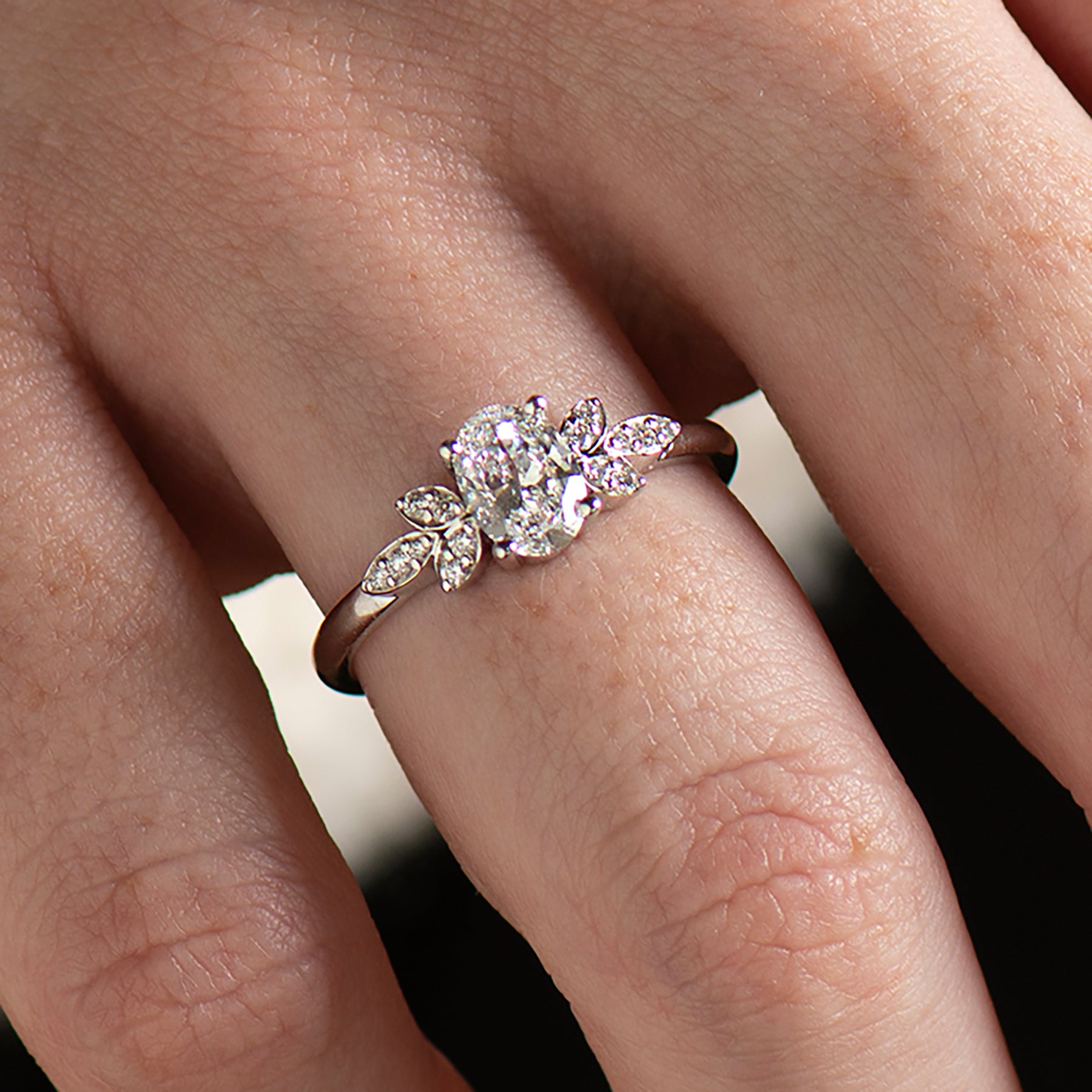 Oval Engagement Ring