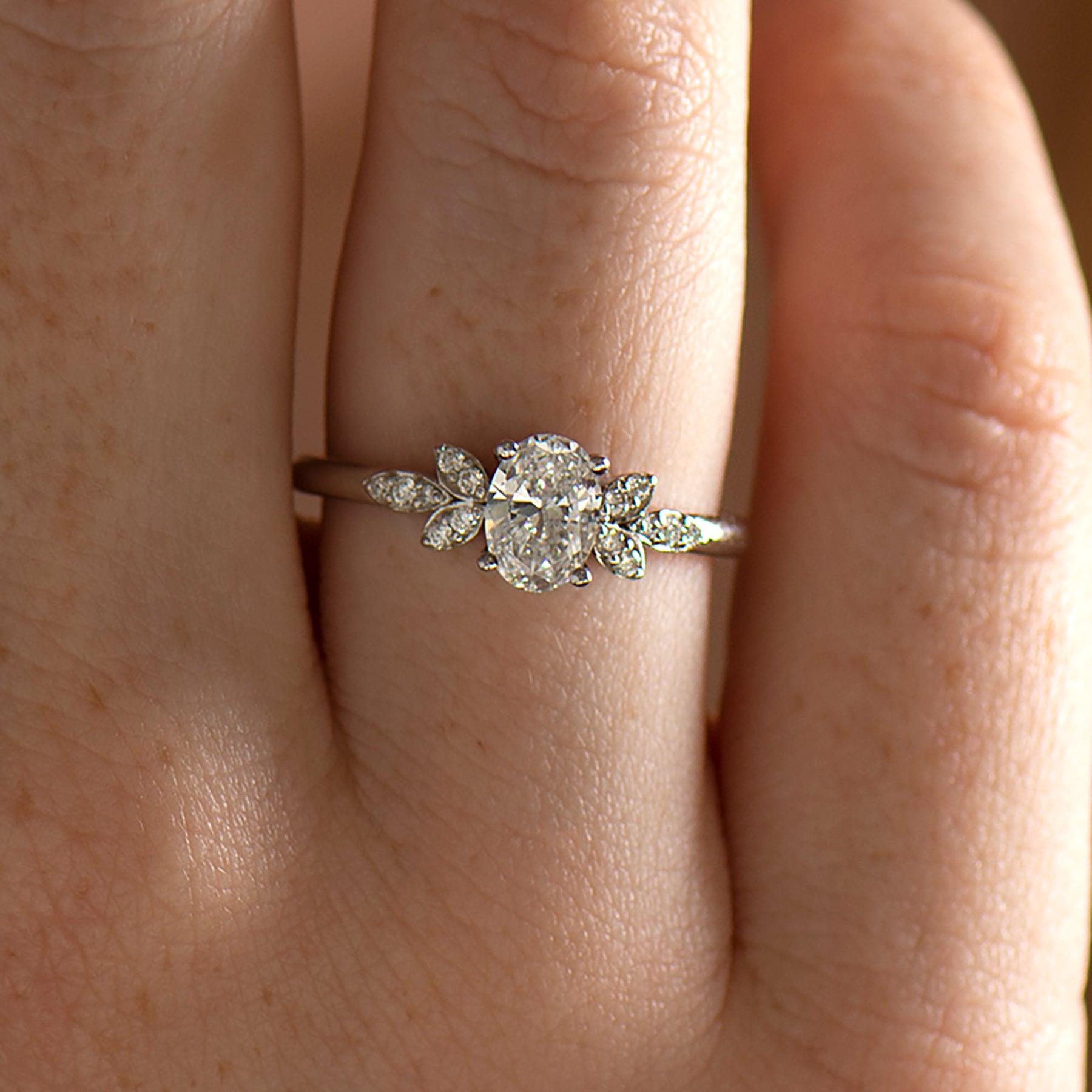 Oval Engagement Ring