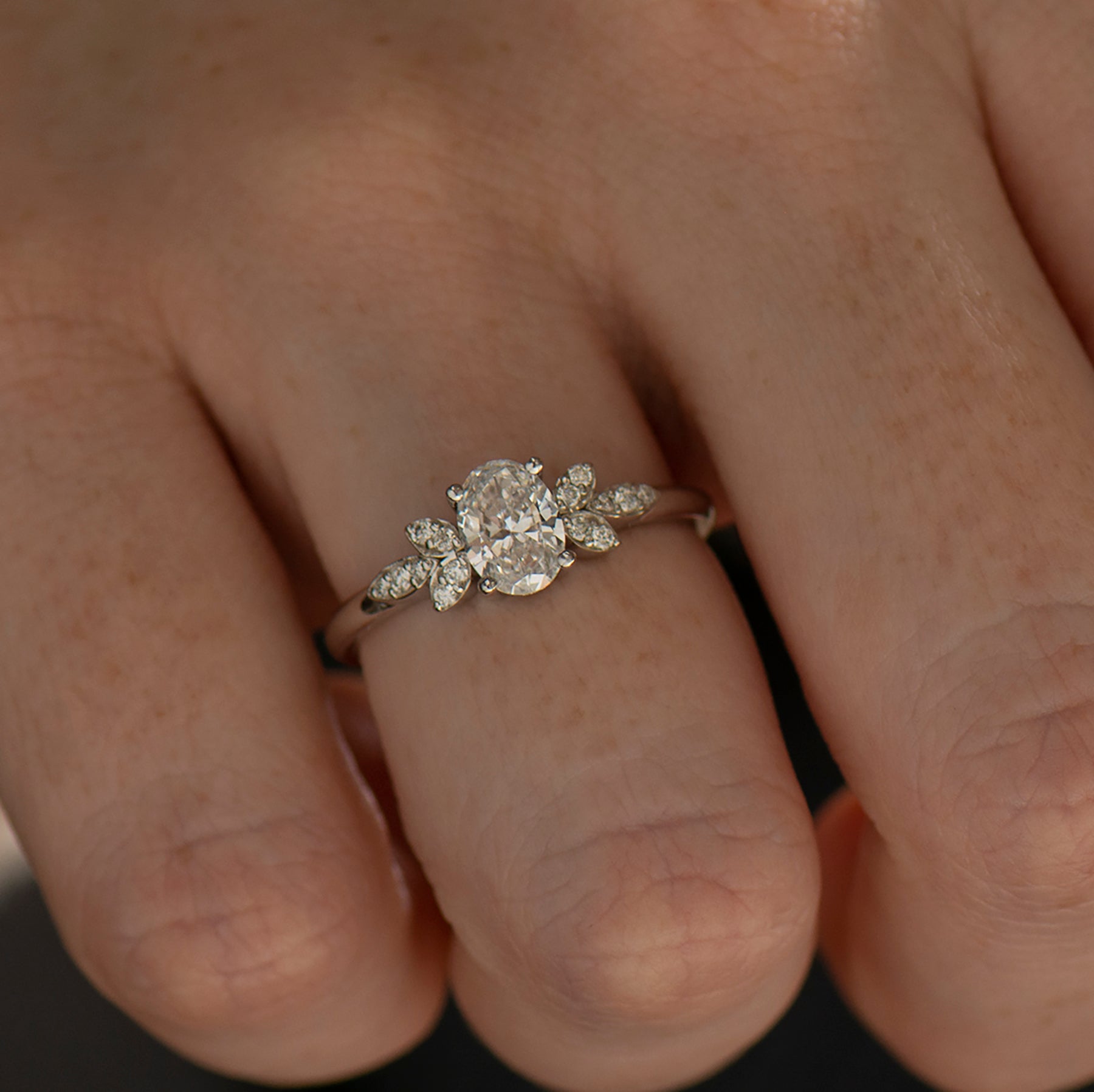 Oval Engagement Ring