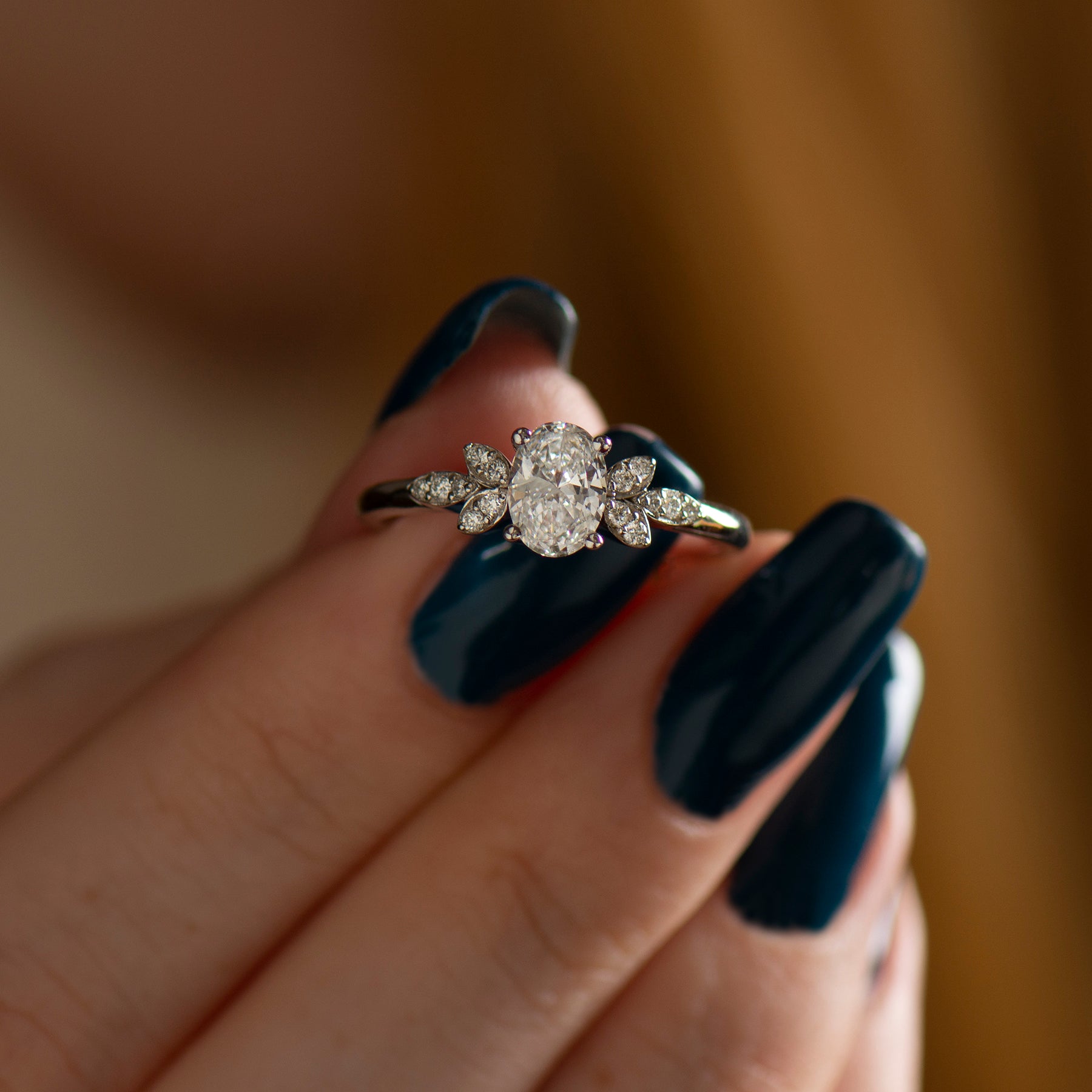 Oval Engagement Ring