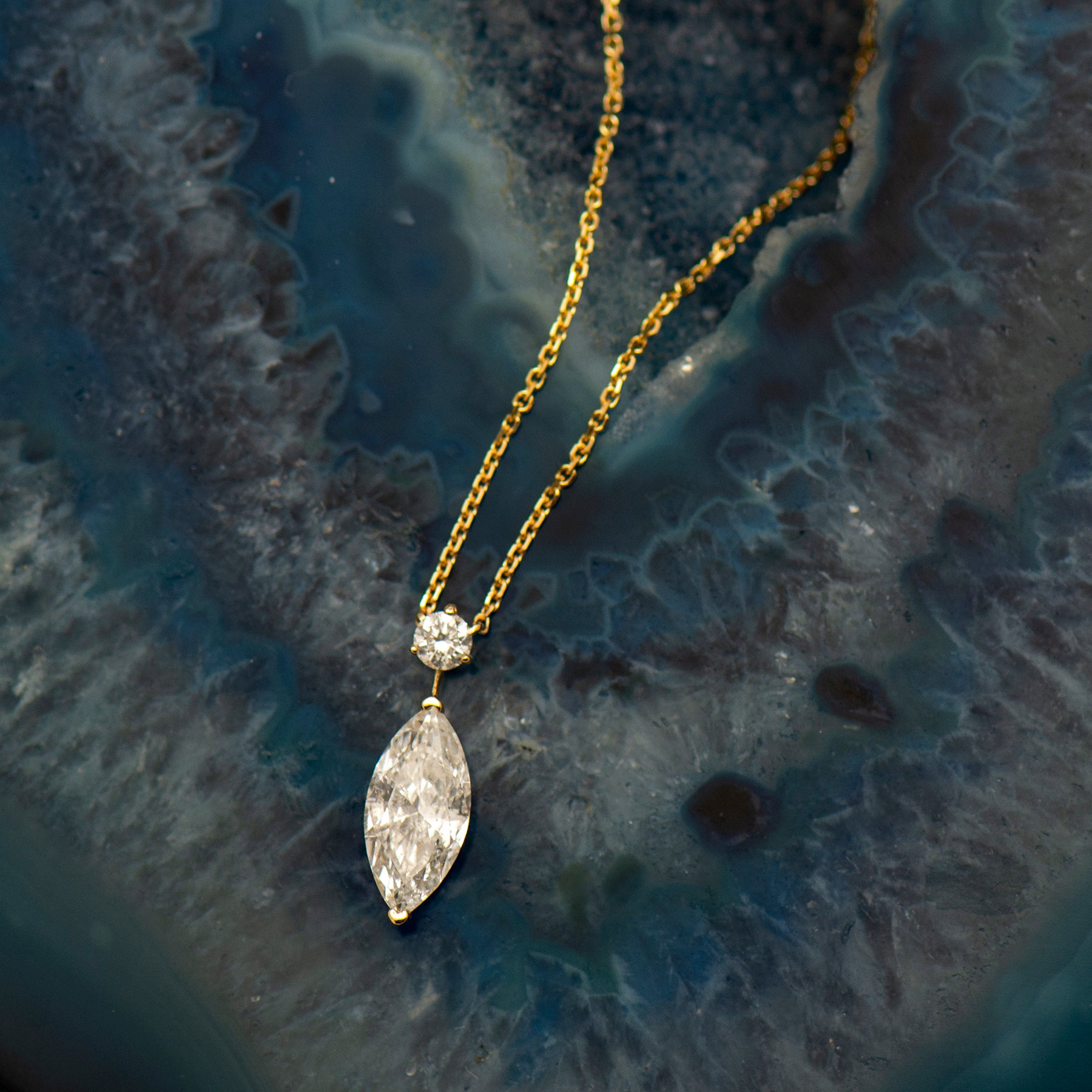 Marquise Diamond Necklace